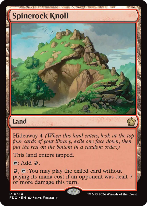 Spinerock Knoll (FDC)