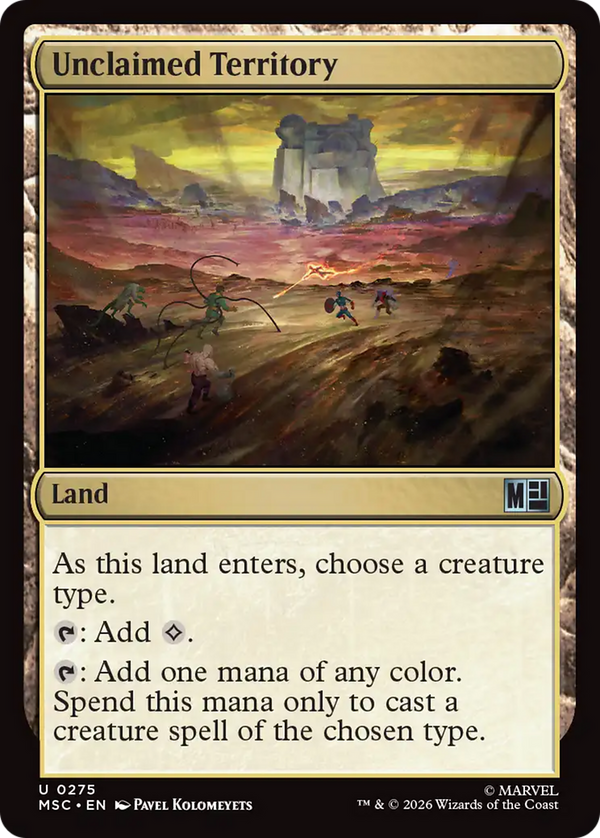 Unclaimed Territory (MSC) (Pre-Order)