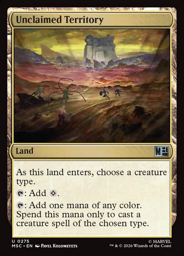 Unclaimed Territory (MSC)