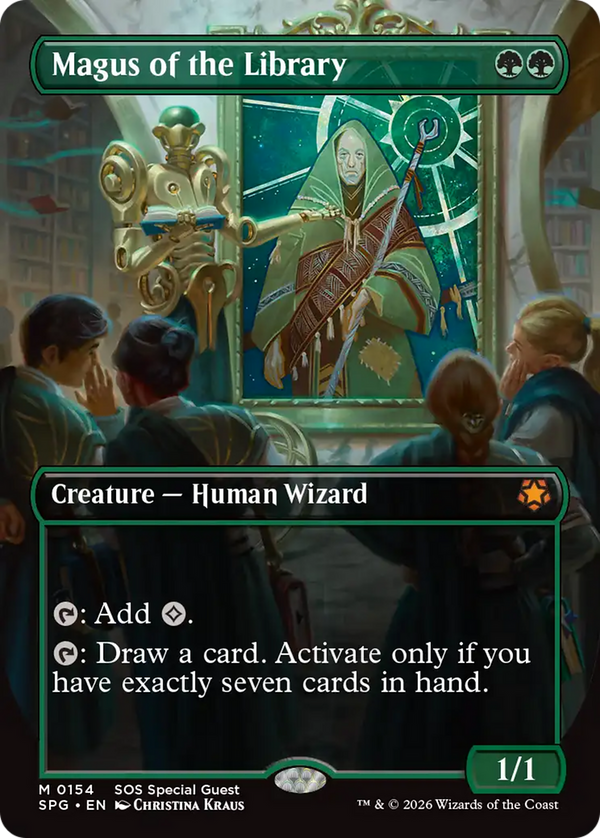 Magus of the Library - Borderless (SPG)