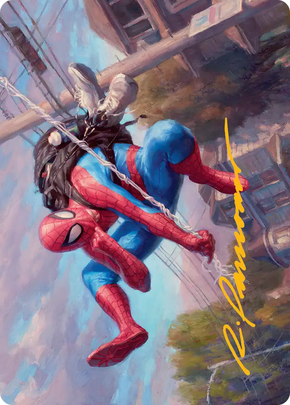 Spider-Man, Web-Slinger - Art Series (Gold-Stamped Signature) (ASPM)
