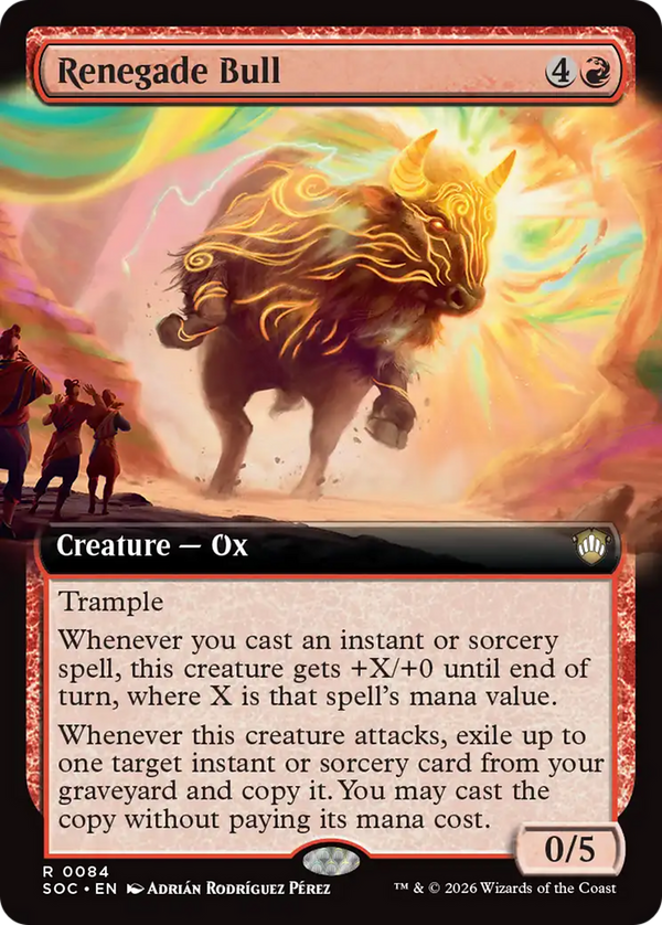 Renegade Bull - Extended Art (SOC)