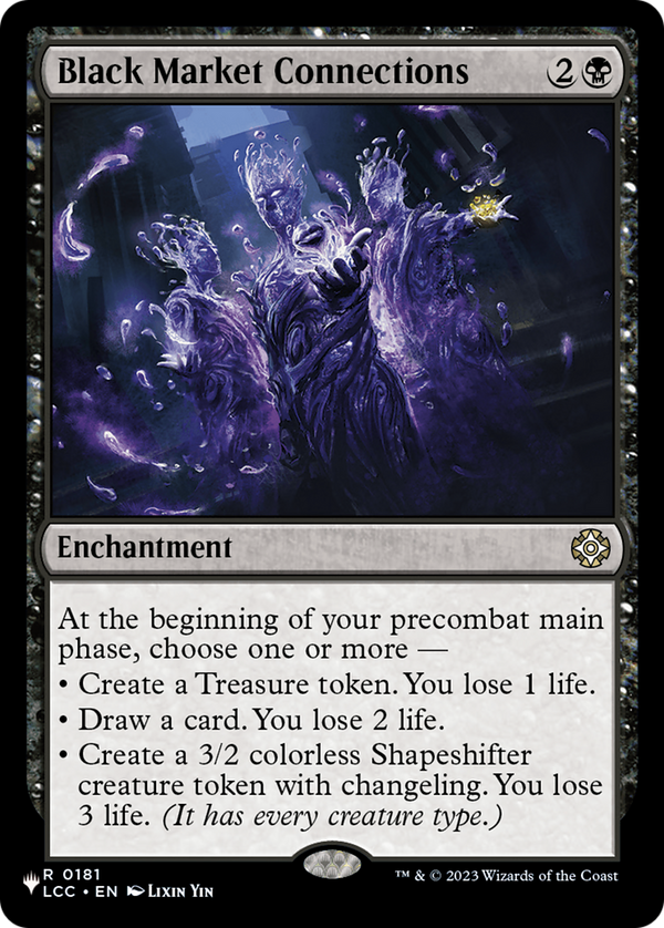 Black Market Connections - LCC Reprint (PLST)