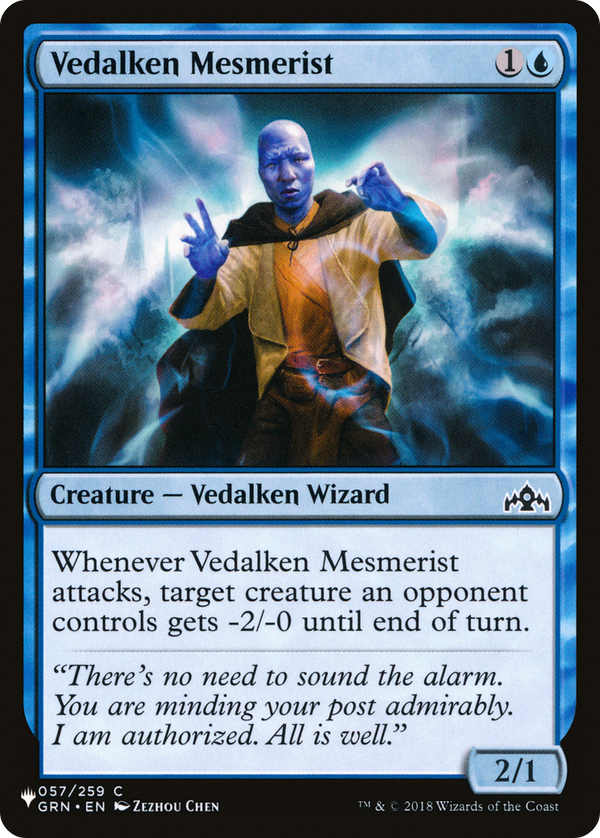 Vedalken Mesmerist - GRN Reprint (PLST)