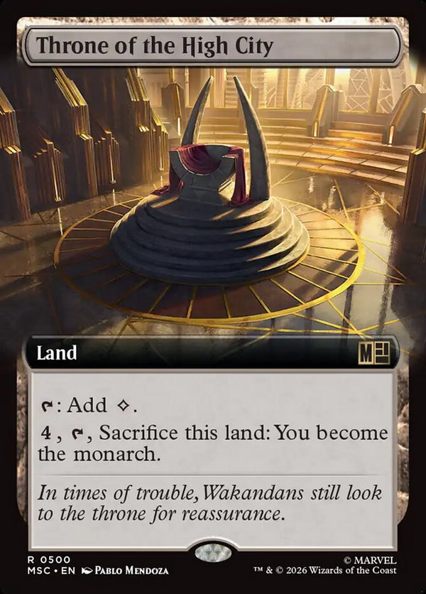 Throne of the High City - Extended Art (MSC)