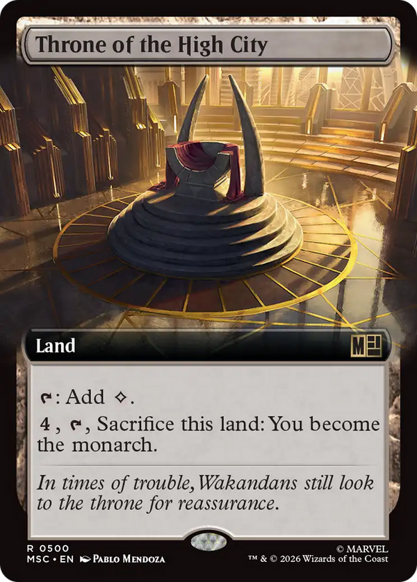 Throne of the High City - Extended Art (MSC) (Pre-Order)