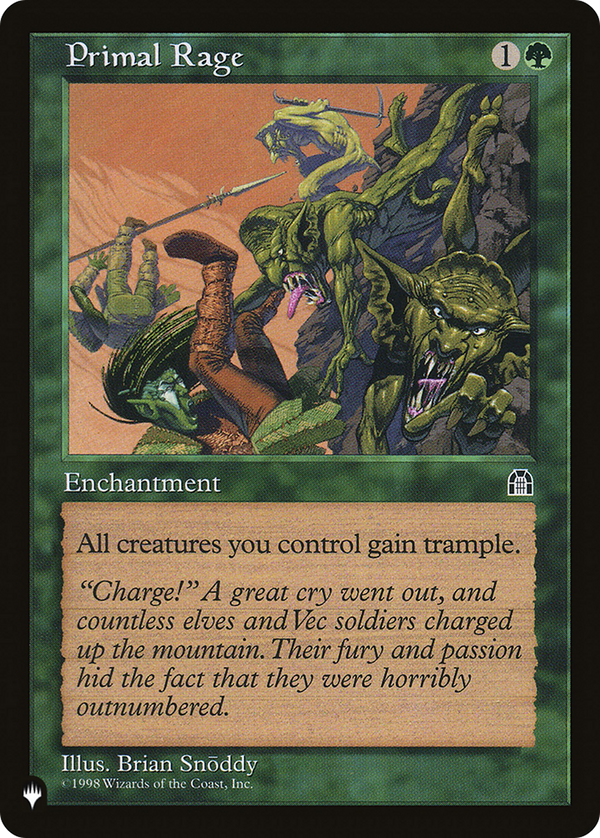 Primal Rage - STH Reprint (PLST)