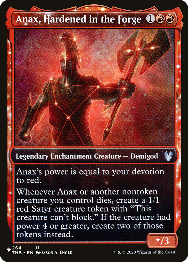Anax, Hardened in the Forge - THB Reprint (264) (PLST)