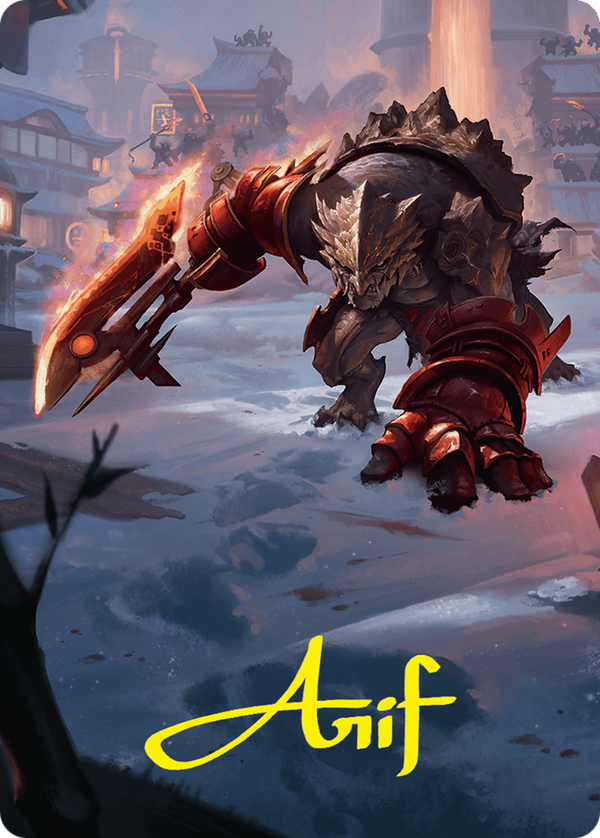 Searslicer Goblin - Art Series (Gold-Stamped Signature) (AFDN)