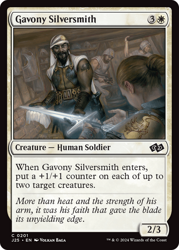 Gavony Silversmith (J25)