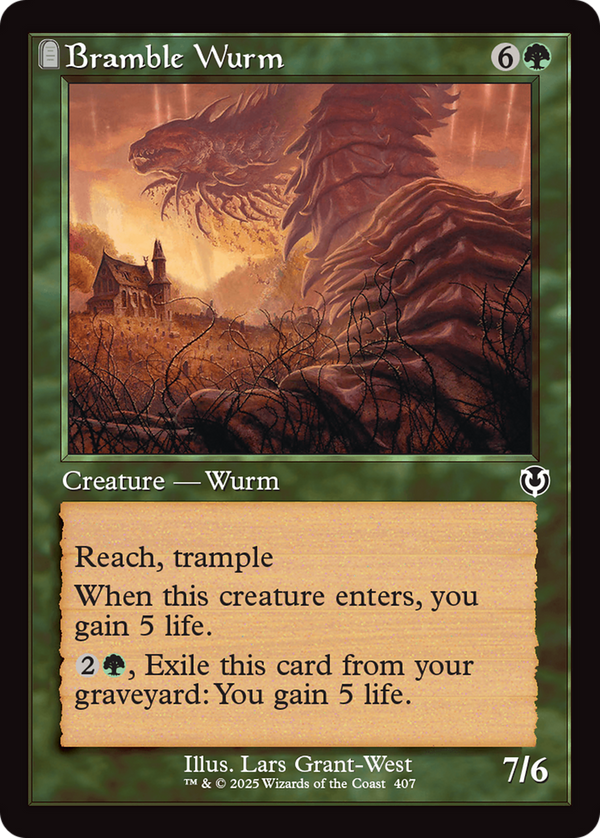 Bramble Wurm - Retro Frame (INR)