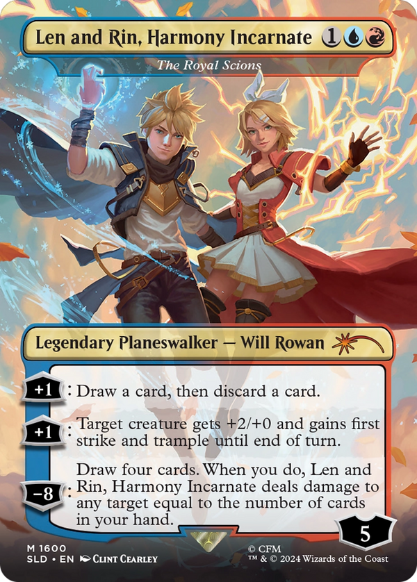 Len and Rin, Harmony Incarnate // The Royal Scions - Hatsune Miku: Electric Entourage (SLD)