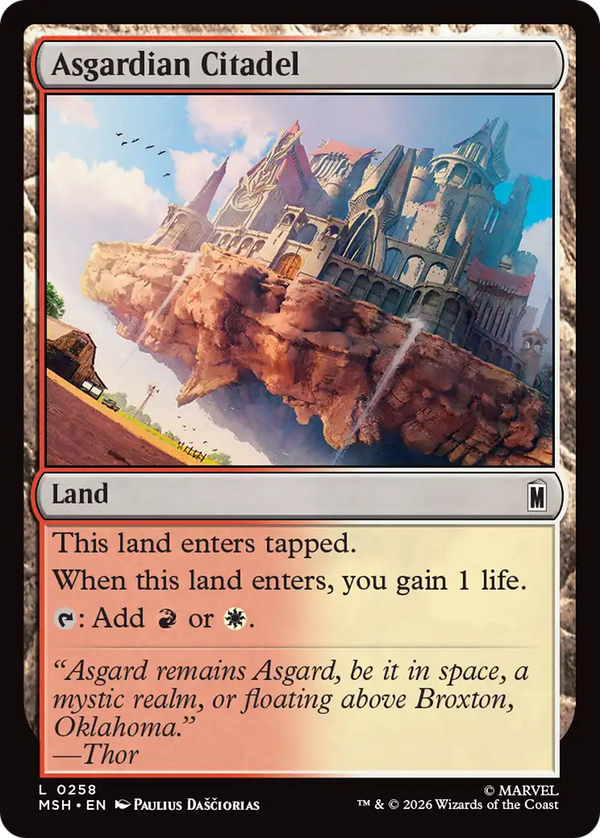 Asgardian Citadel (MSH) (Pre-Order)