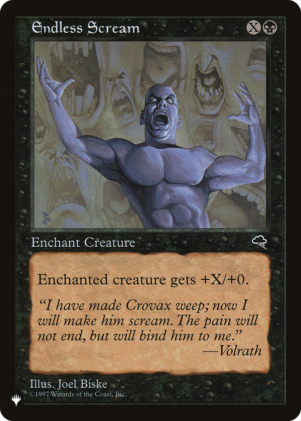Endless Scream - TMP Reprint (PLST)