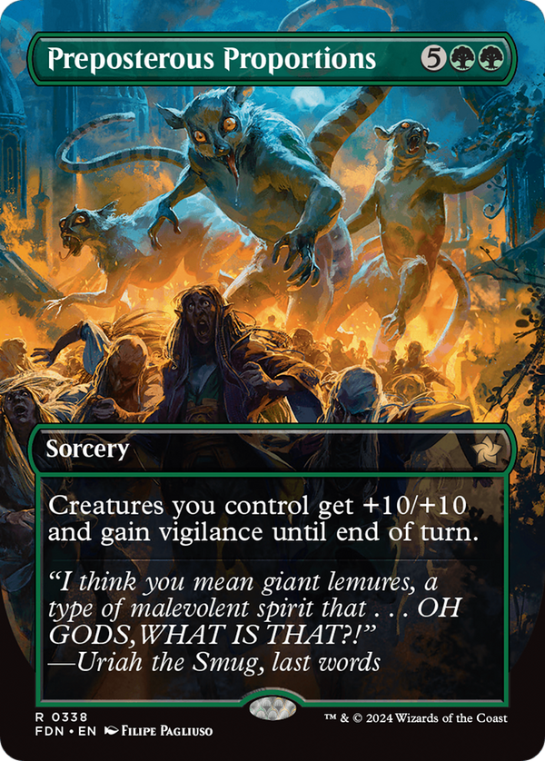Preposterous Proportions - Borderless (FDN)