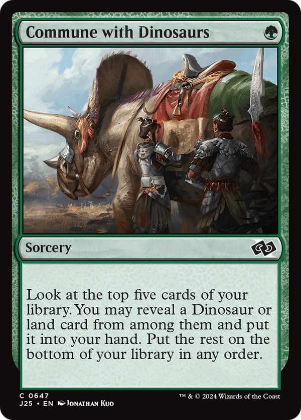 Commune with Dinosaurs (J25)