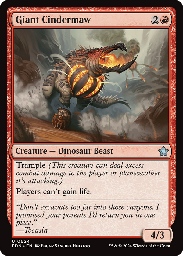 Giant Cindermaw (FDN)