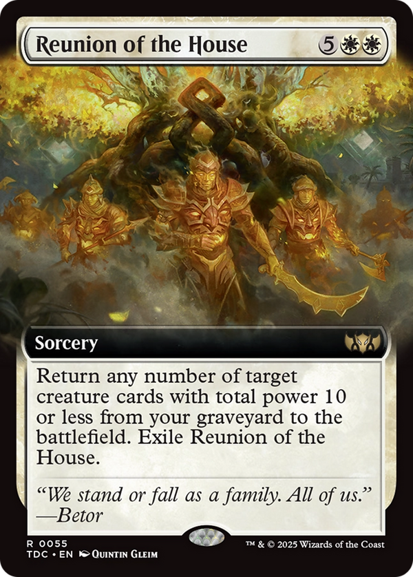 Reunion of the House - Extended Art (TDC)