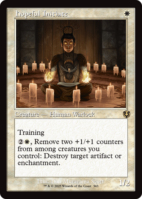 Hopeful Initiate - Retro Frame (INR)