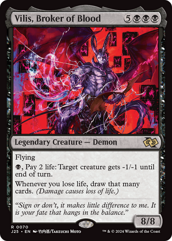 Vilis, Broker of Blood (J25)