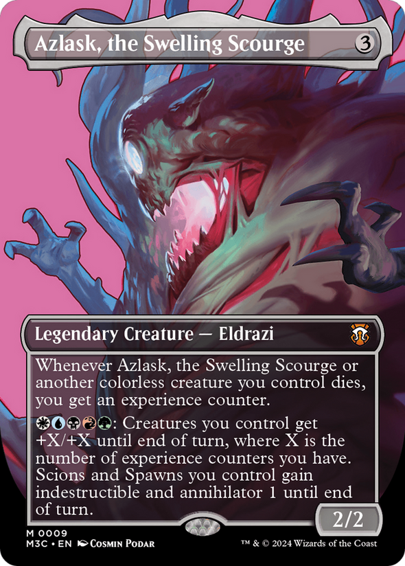 Azlask, the Swelling Scourge - Borderless (M3C)