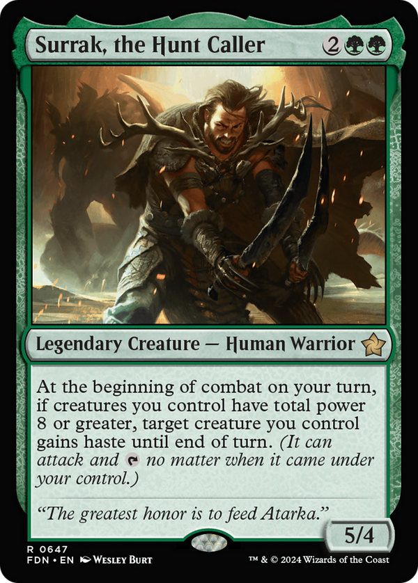 Surrak, the Hunt Caller (FDN)