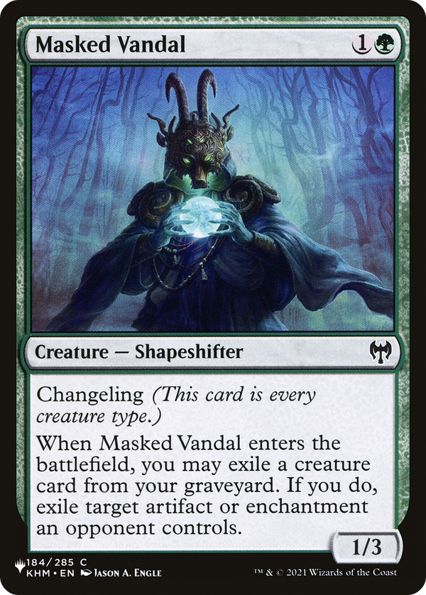 Masked Vandal - KHM Reprint (PLST)