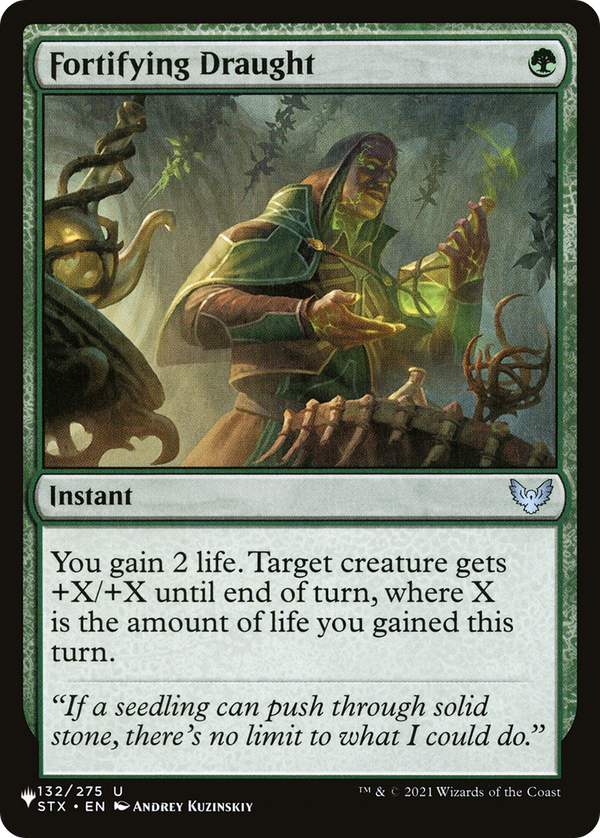Fortifying Draught - STX Reprint (PLST)