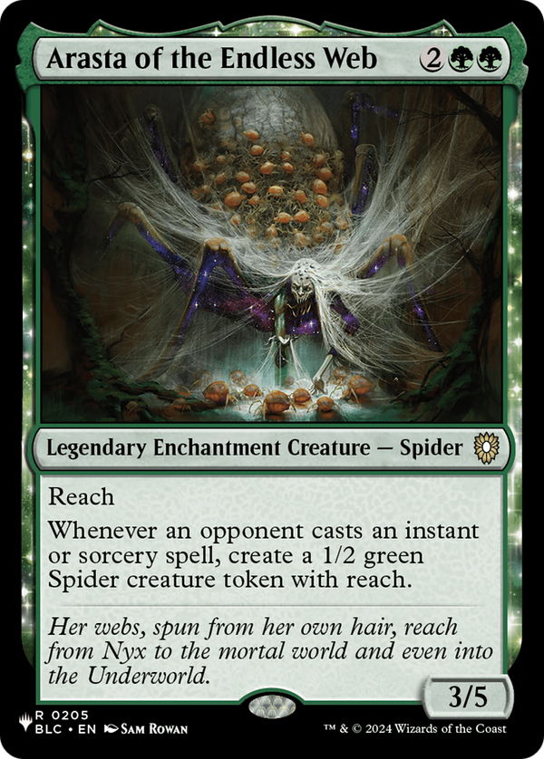 Arasta of the Endless Web - BLC Reprint (PLST)
