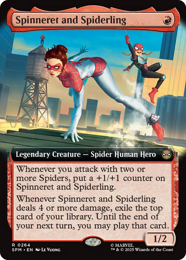 Spinneret and Spiderling - Extended Art (SPM)