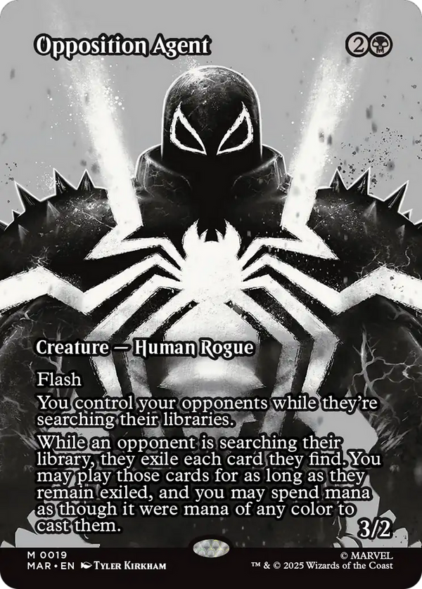 Opposition Agent - Source Material Showcase (MAR)