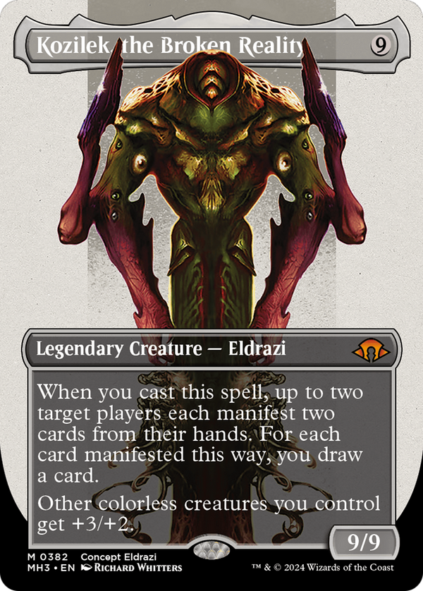 Kozilek, the Broken Reality - Borderless (MH3)