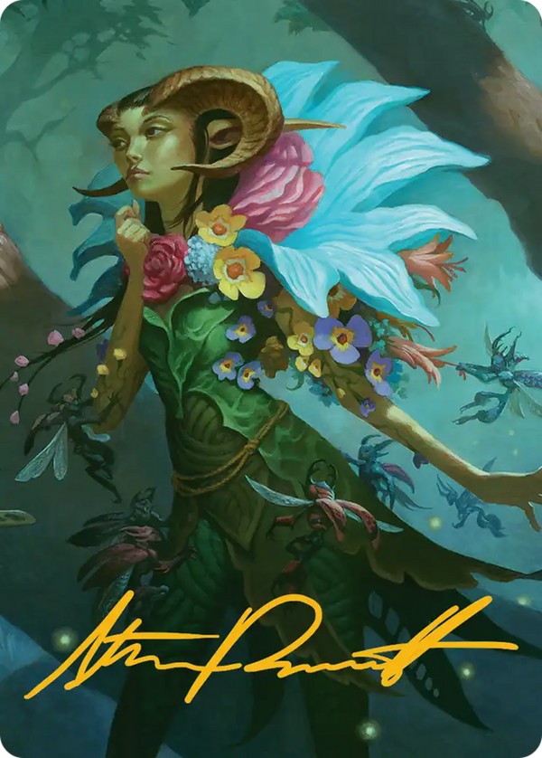 Maralen, Fae Ascendant (AECL) - Gold Stamped Art Card
