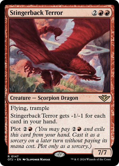 Stingerback Terror (OTJ)