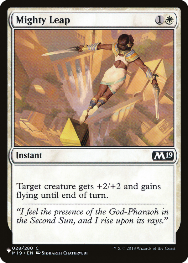 Mighty Leap - M19 Reprint (PLST)