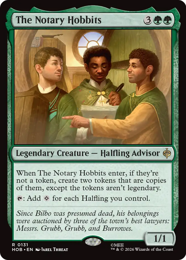 The Notary Hobbits (HOB) (Pre-Order)