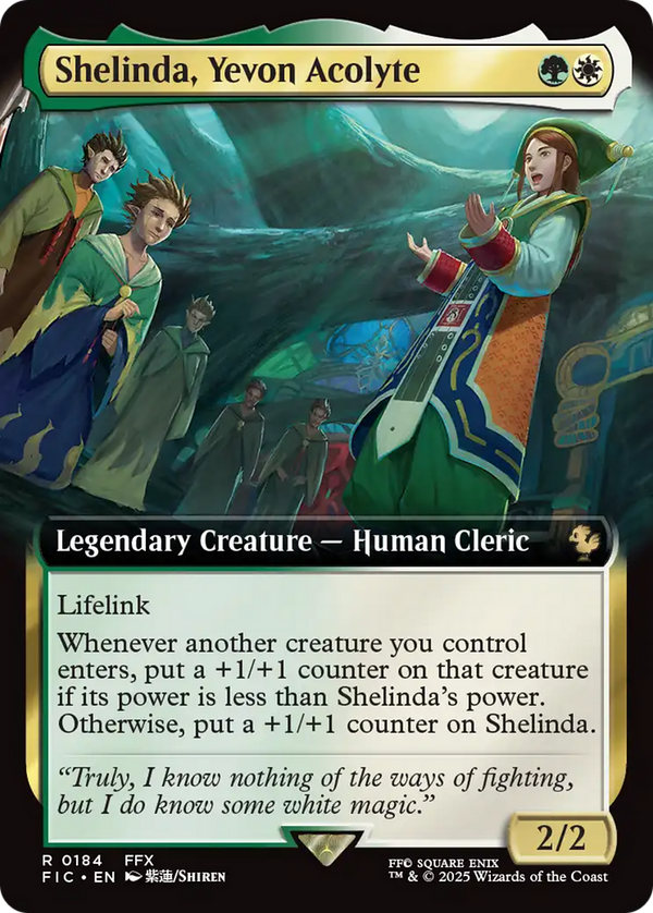 Shelinda, Yevon Acolyte - Extended Art (FIC)