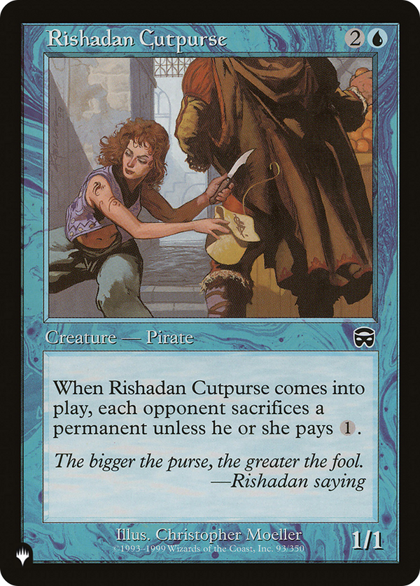 Rishadan Cutpurse - MMQ Reprint (PLST)
