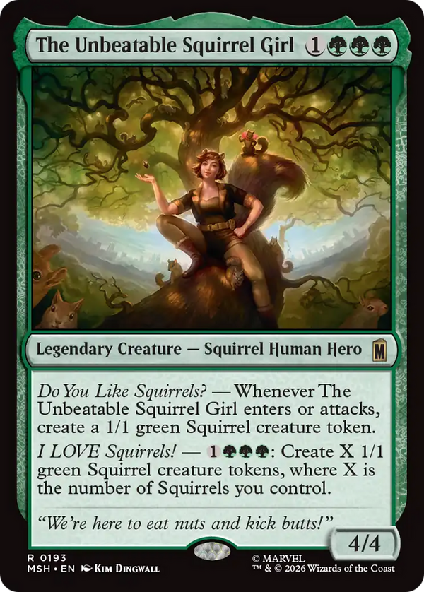 The Unbeatable Squirrel Girl (MSH) (Pre-Order)