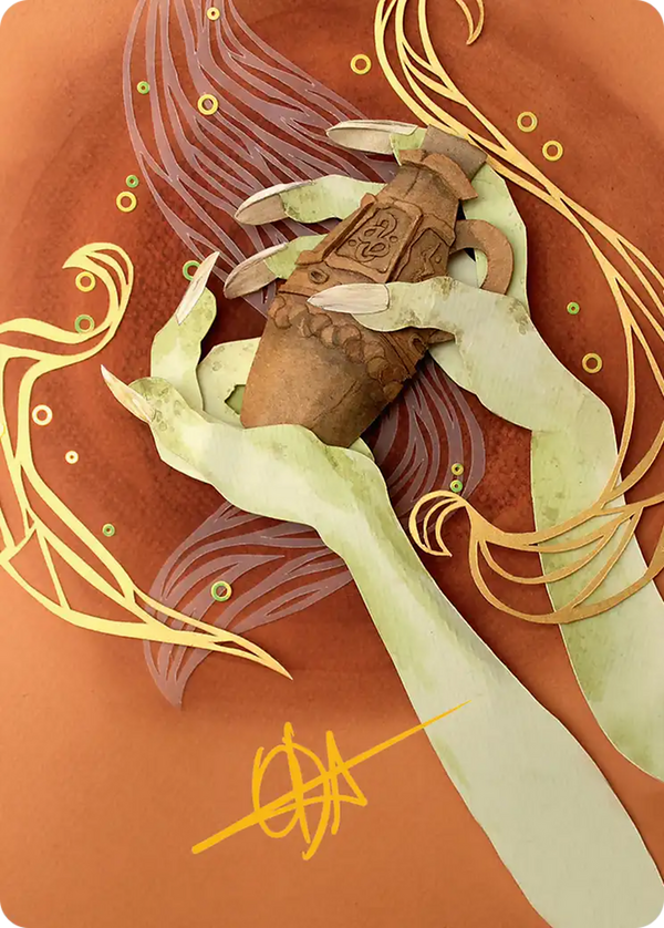 Thousand-Year Elixir (AECL) - Gold Stamped Art Card