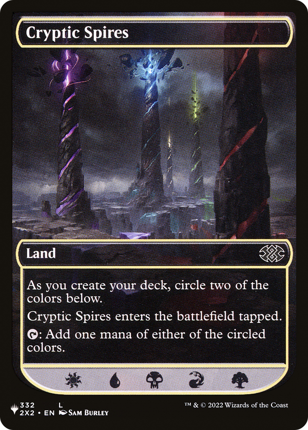Cryptic Spires - 2X2 Reprint (PLST)