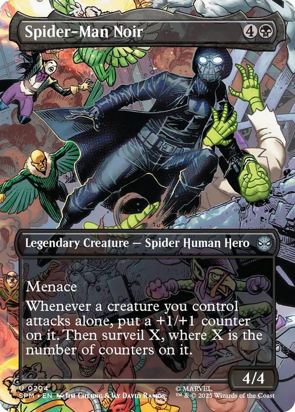 Spider-Man Noir - Borderless Scene (SPM)