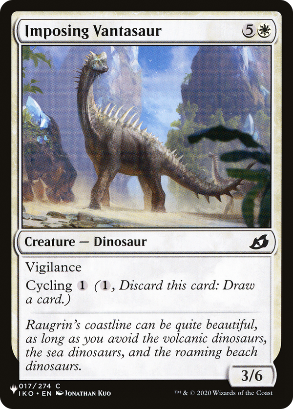 Imposing Vantasaur - IKO Reprint (PLST)
