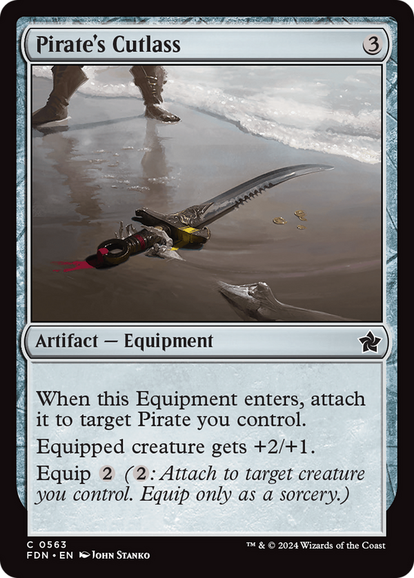 Pirate's Cutlass (FDN)