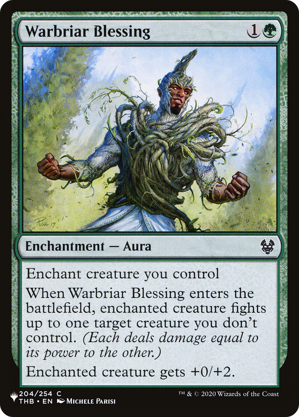 Warbriar Blessing - THB Reprint (PLST)