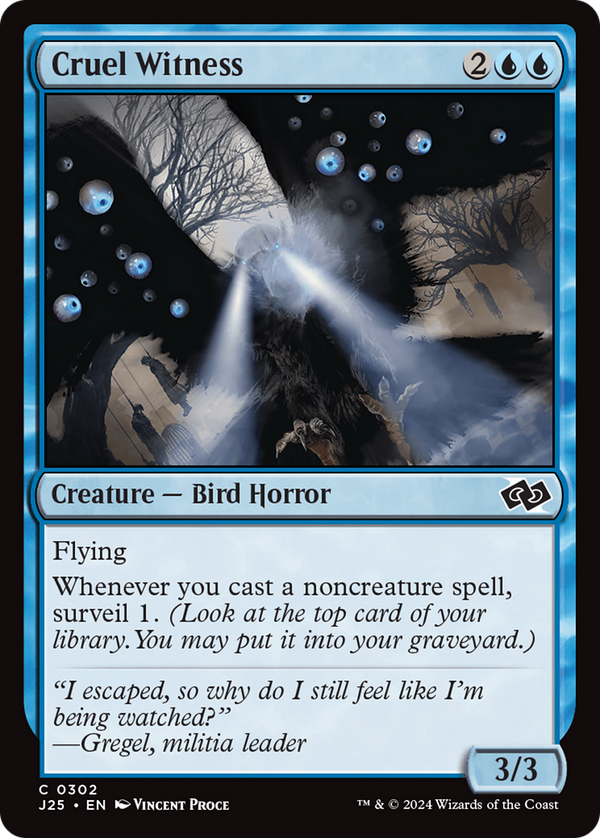 Cruel Witness (J25)