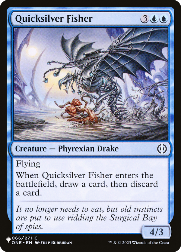 Quicksilver Fisher (066) - ONE Reprint (PLST)