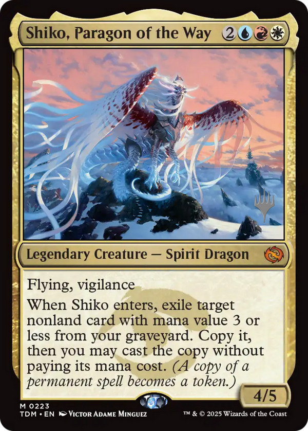 Shiko, Paragon of the Way - Promo Pack (PTDM)