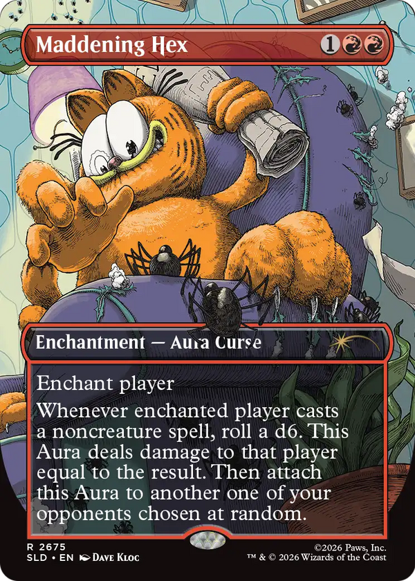 Maddening Hex - Garfield: Our Only Thought Is to Entertain You (SLD)