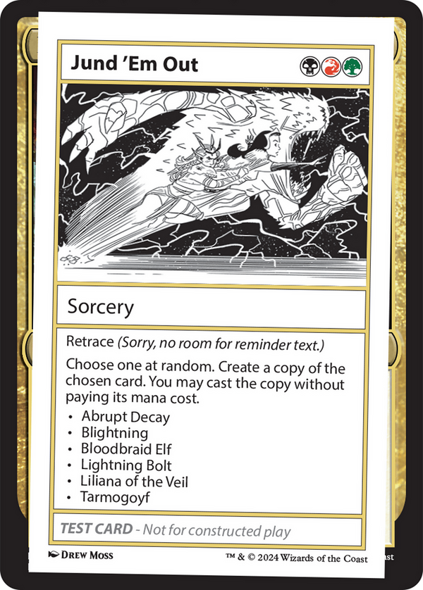 Jund 'Em Out - Test Card (MB2)